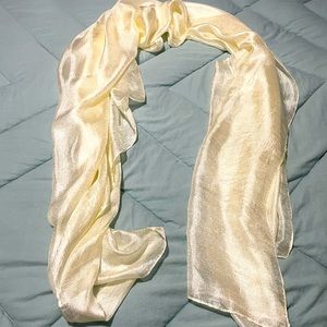 Beige scarf